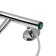 The heated towel rail Electric Tera "Blueger", 450x500 mm, rotary
