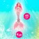 Fairytale doll "Magic Mermaid", Pink color