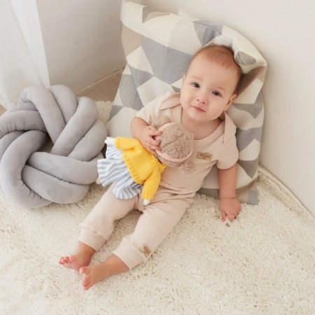 Body Children's Minaku, beige color, height 74-80 cm-4