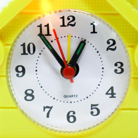 Alarm clock "House", with backlight, 9 x 8.5 cm, mix-3