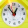 Alarm clock "House", with backlight, 9 x 8.5 cm, mix