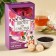 Gift set "Blow with happiness": Black tea Vanil and caramel 50 g, sweets with cream filling 150 g.