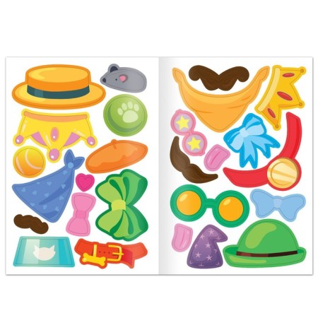 Book with stickers "Decorate the pet", 12 pp., 55 stickers-4