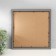 Photo frame plastic in 2 photos "Love message" with clothespins, black 30x30 cm