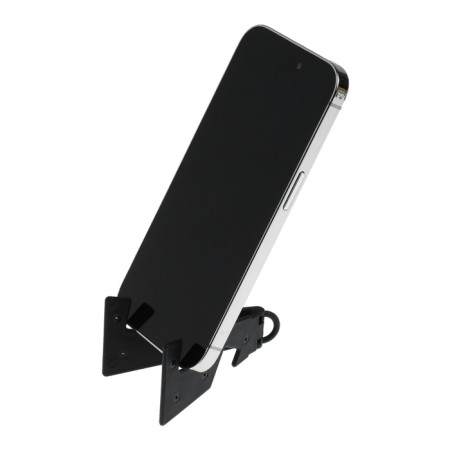 Luazon phone stand, keychain, folding, black-2