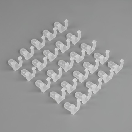Set of mounting clips for flexible neon 16 mm, 25 pieces-2