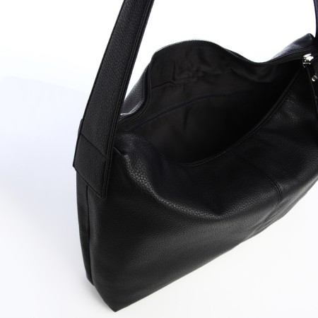 Women's bag with lightning, black color-4
