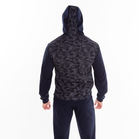 Male costume (sweatshirt/pants), dark blue color, size 56-5