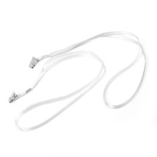 Baiga tape, 10 mm x 80 cm, with a metal clothespin, white