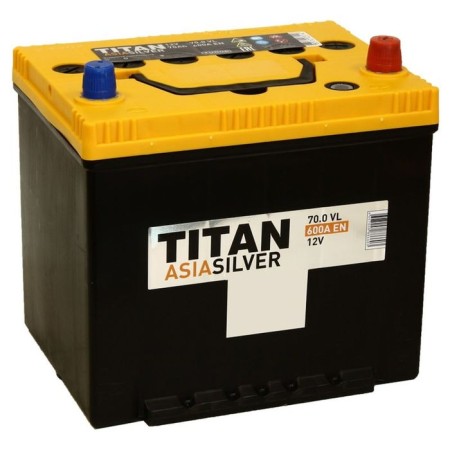 Titan Asia Silver 70 Ah, reverse polarity, lower mount