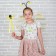 Carnival set "Bee", 3 objects: wings, wand, rim, 3-5 years