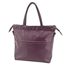 Women's bag B2798-07110, burgundy color, artificial leather, 32x12x33 cm