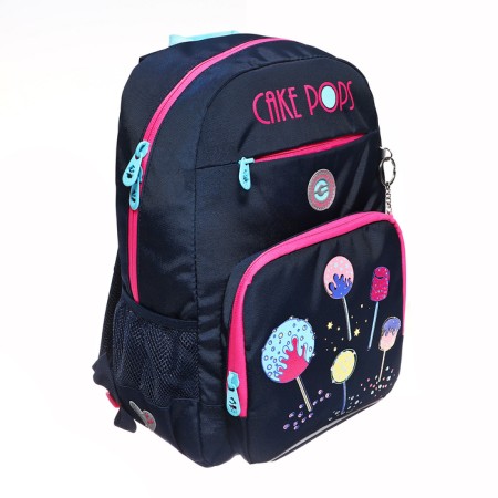 School backpack, 40 x 25 x 13 cm, Grizzly, ergonomic back, laptop department, blue-1