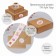 Stick Paper "Birthday" d = 2.5 cm 252 pcs in roll