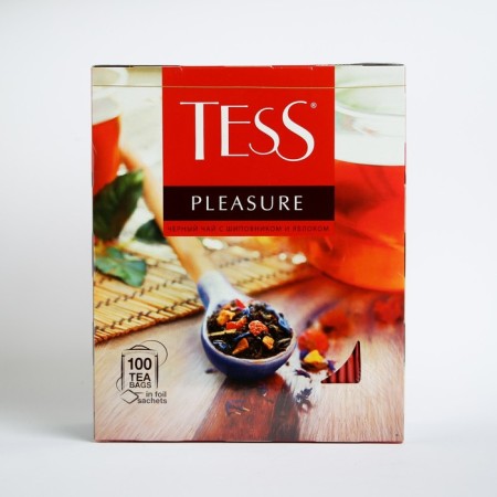Tess pleasure tea, Black Tea, 100 x 1.5 g