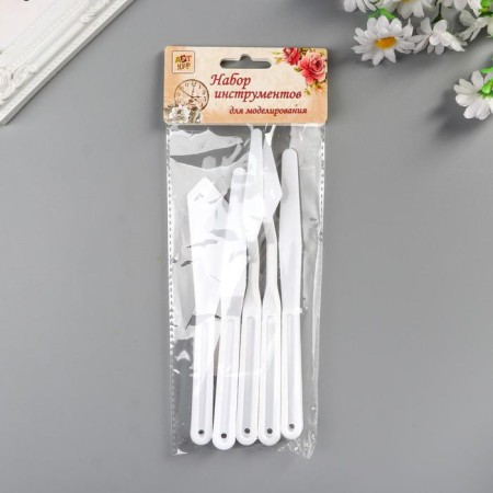 Set of tools for modeling (set of 5 items) plastic 24x9.5 cm-3