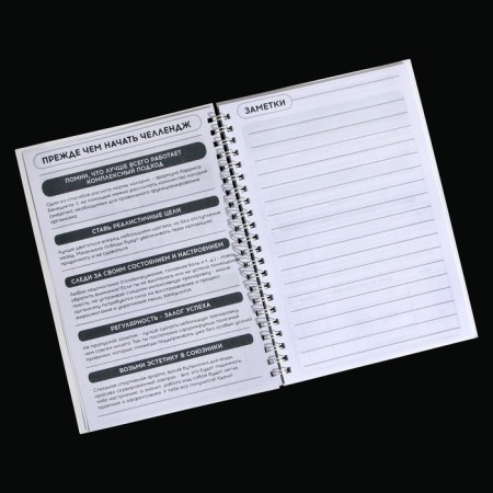 Training diary on the Chellenge 30 days spring, A5-5