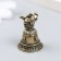 Bool of brass "Dragon Head" 2.2x2.2x3 cm