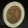 Coin "50 rubles 1992" LMD