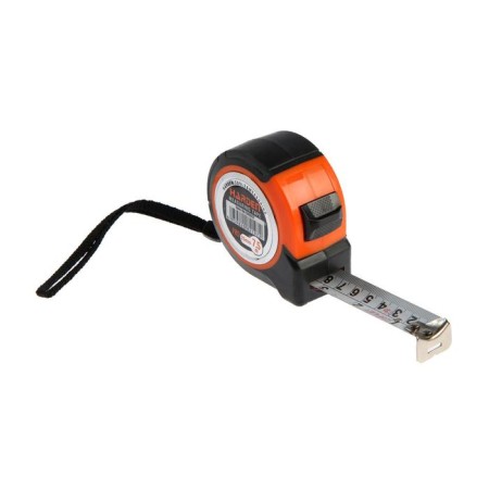 Roulette Harden 580037, with a shock -resistant rubberized body, 7.5m x 25mm
