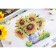 Canvas "Sunflower Mood" 40 × 30 cm (without threads)