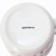 Porcelain shade "Christmas trees", 380 ml, white color