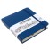 Sketchmarker sketchbook, 120 x 120 mm, 80 sheets, solid cover of artificial leather, blue, block 140 g/m2