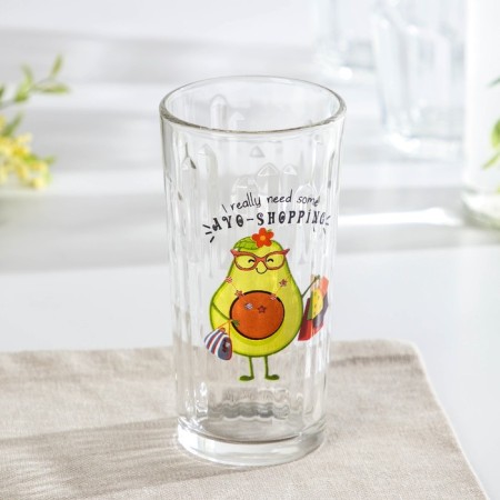 A set of glasses "Avocado", 230 ml, 3 pcs, Mix drawing-14