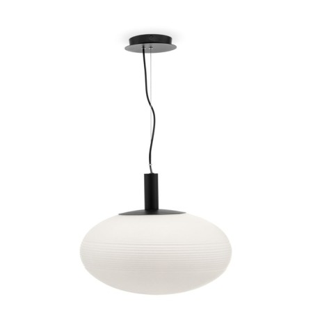 Suspension lamp Maytoni P062PL-01W, E27, 1x60 W, 430x430x1365 mm, black