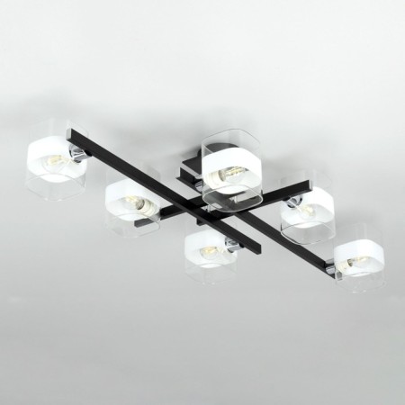 Ceiling chandelier "Virta" E14 6x60 watts-7