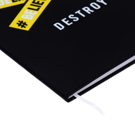 Universal Diary for Destroy 1-11, integral cover, artificial leather, silk-screen printing, Liesse, 80 g/m2-2