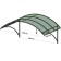 ARECHIC visor 165x80x104 cm with polycarbonate, base base is square 20 x 20 x 0.7 mm