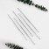 Knitting hook set, d = 1-3 mm, 13 cm, 5 pcs