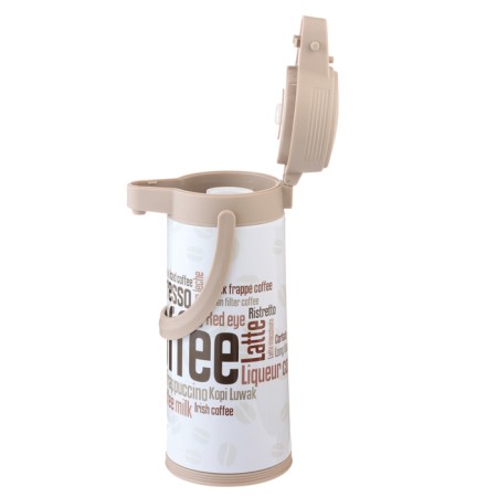 Thermos 1.9 l, with a glass flask, retains heat 12 hours, gray-1
