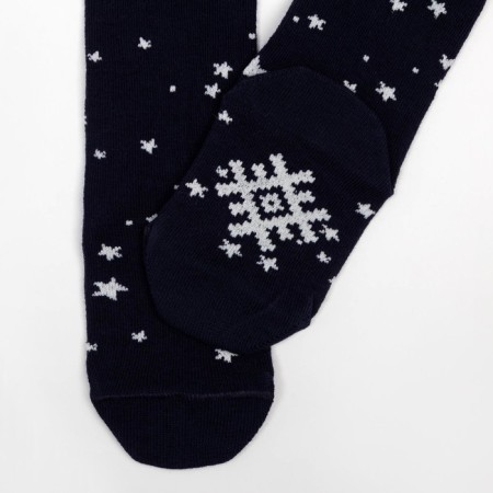 Pantyhose children's kaftan "stars" 104-110 cm, blue-3