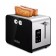 Toster KitFort KT-4094, 870 W, 6 fry modes, 2 toasts, silver-black