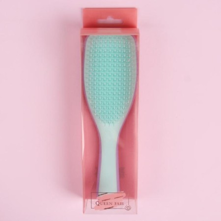 Massage comb, 6.5 × 22 cm, color mix-3