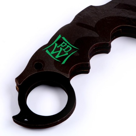 Kerambit "Green Claw", 18 cm-2