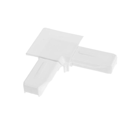 Connector angle 30 mm for the profile "wing", white