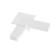 Connector angle 30 mm for the profile "wing", white