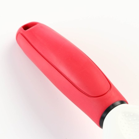 Comb for wool with rotating cloves of Pimium diode, 9.5 x 17 cm, red-3