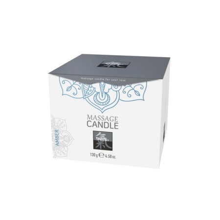 Hot Shiatsu Massage Candle with AMBRA aroma, 130 ml-1