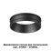 Decorative ring KST, black color