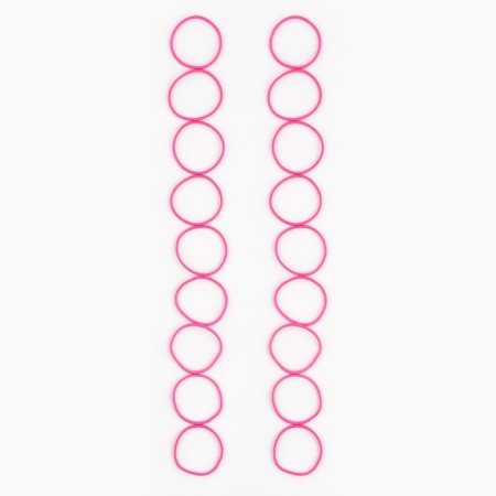 Hair gum “for the brightest” 18 pcs., Diam. 4 cm-3