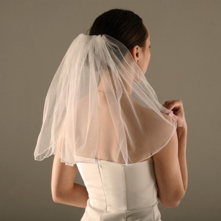 Fata "Flower", milk-white, 40 cm, polyester