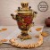 Samovar "Khokhloma", glass, 3 l, electric