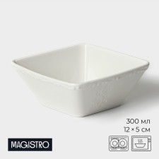 Porcelain bowl Magistro Kingdom, 300 ml, 12 × 5 cm