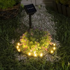 Garden lamp on the sunny battery 