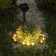 Garden lamp on the sunny battery "Hoop", 9 LED, glow warm white