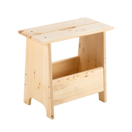 Stool with the storage department Perjohan, 49x25x45, a pine array